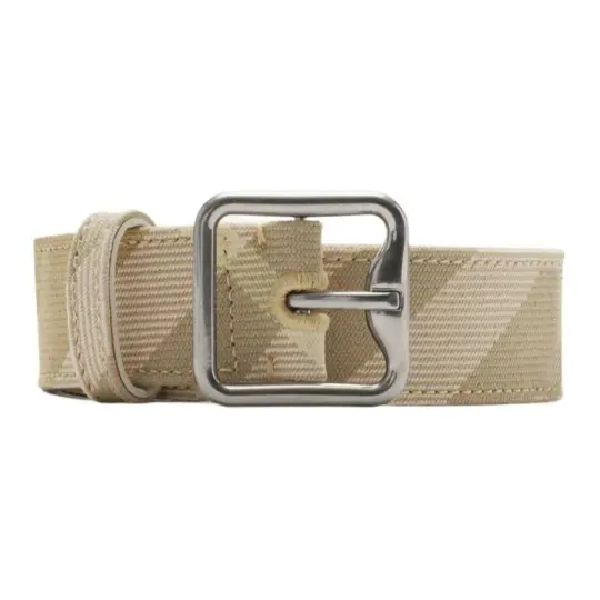 Burberry stripe design belt