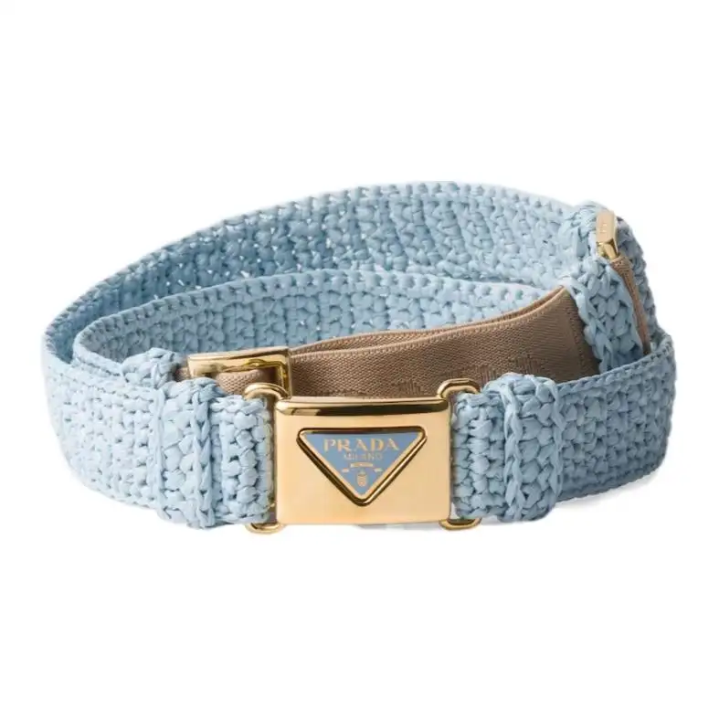 PRADA Braided Buckle fastening Belt
