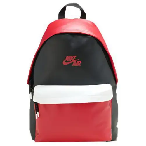 Jordan Polyester Backpack Regular Unisex Red Black White