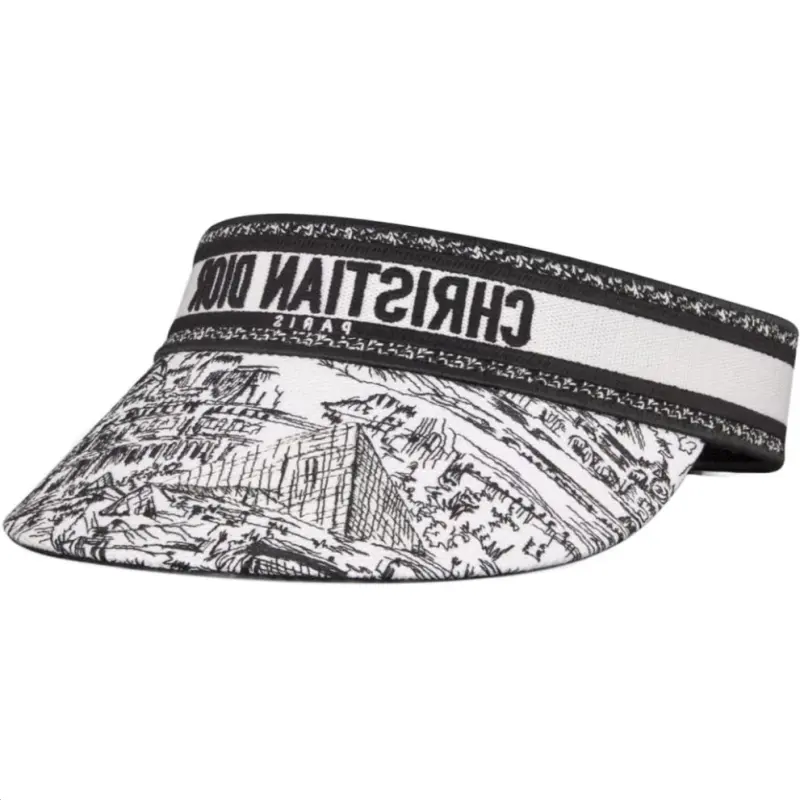 DIOR Cotton, Polypropylene Sun Protection Hats Unisex Black