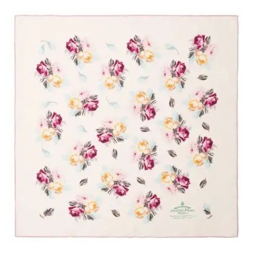 PRADA Silk Scarves Women's Beige