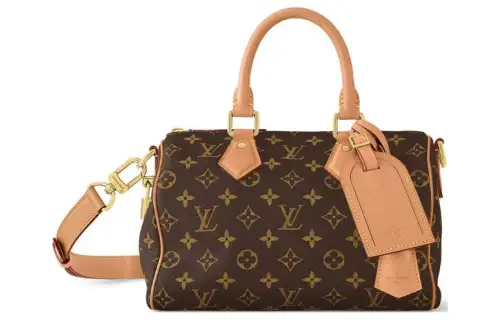 LOUIS VUITTON Speedy P9 Bandoulière 25 Monogram Leather Brown Monogram