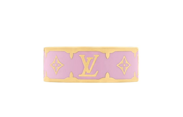 LOUIS VUITTON M1566S Nanogram Enamel Ring