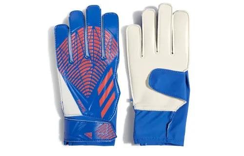 Adidas Polyurethane, Vinyl Acetate Sports Gloves Unisex Blue