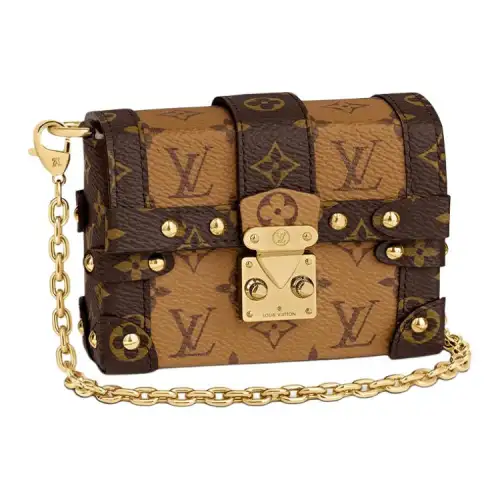 LOUIS VUITTON Essential Trunk Monogram Reverse Brown