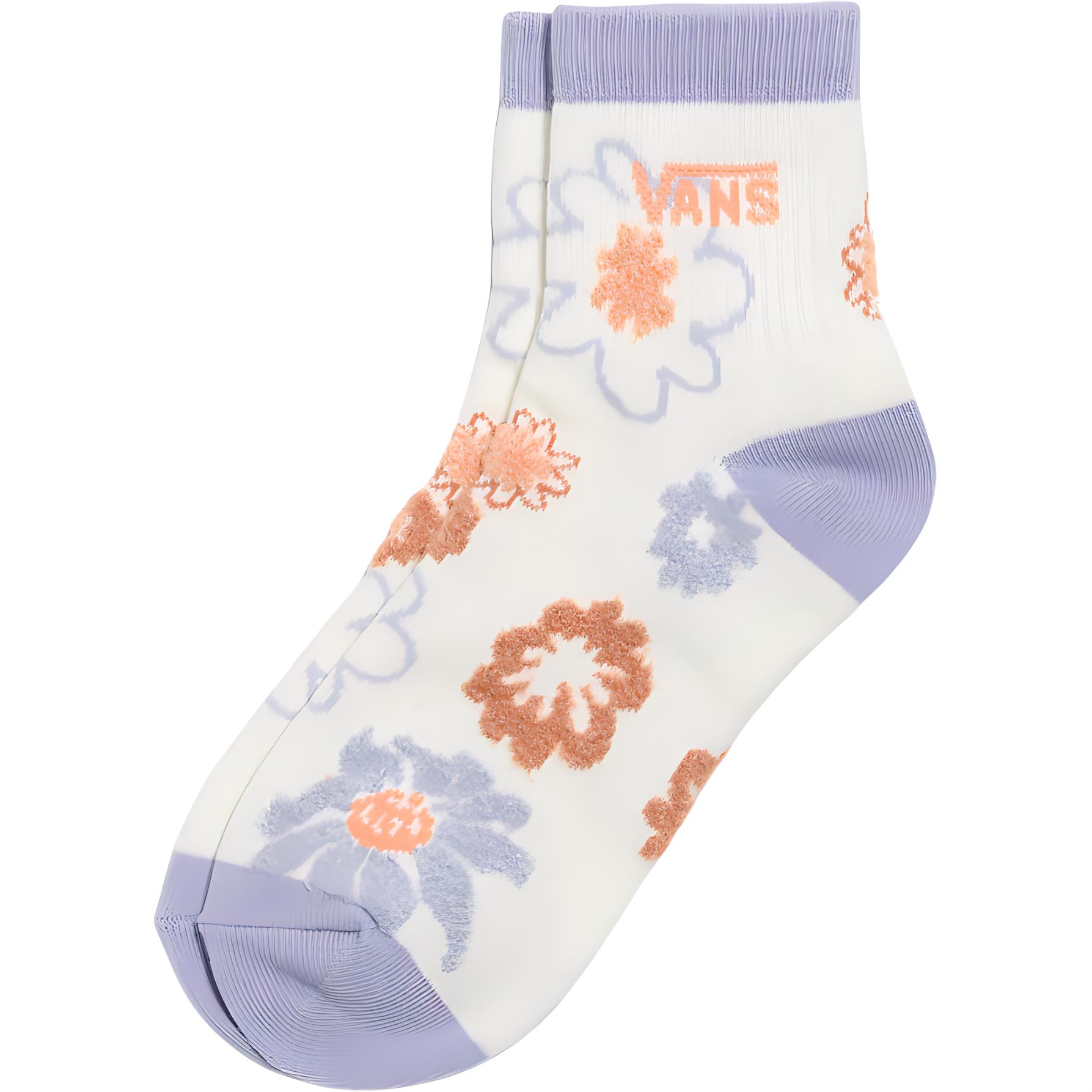 Vans Summer Bloom Ankle Socks Unisex 1 Pack Natural