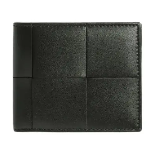 Bottega Veneta Calfskin Wallet Men's Jasper & Agate Gray