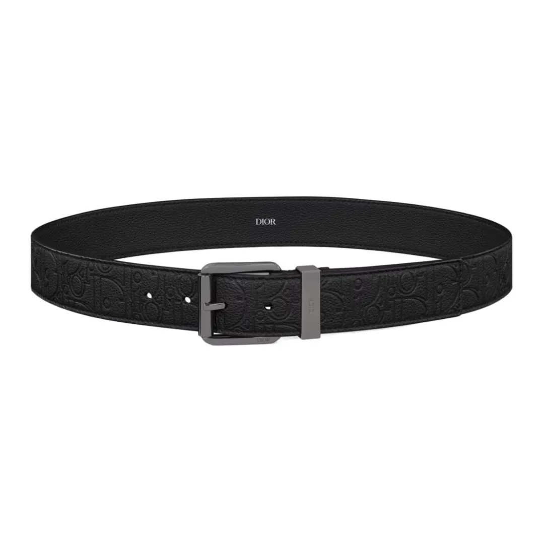 DIOR Homme Logo Engraved Belt