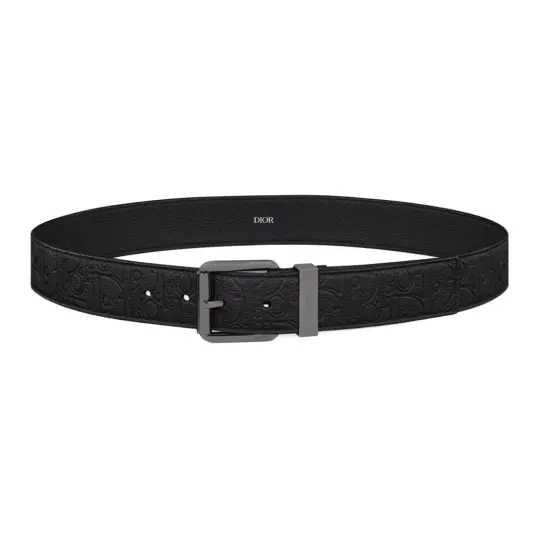 DIOR Homme Logo Engraved Belt