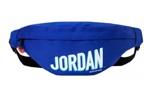 Jordan Polyester Storage Bag One Shoulder Crossbody Fanny Pack Regular Unisex Turkish Blue