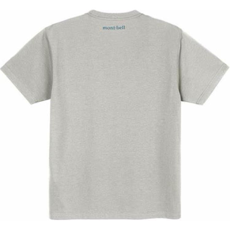 MONTBELL Quick Dry T Shirts Unisex Gray