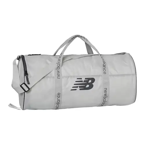 New Balance Polyester Travel Bag Medium Unisex Luminous Gray