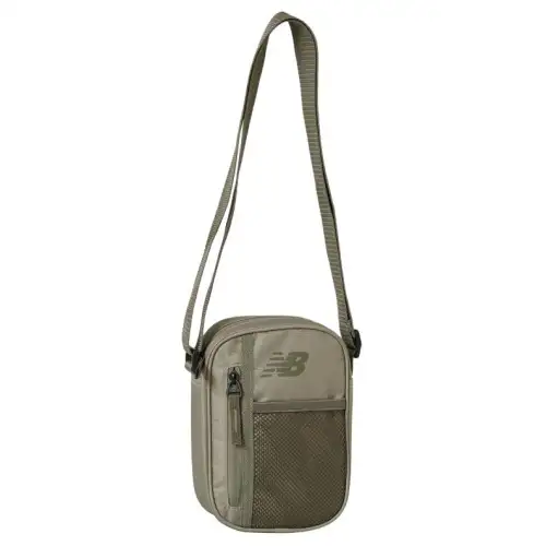 New Balance Polyester Shoulder Bag, Crossbody Bag Regular Unisex Green