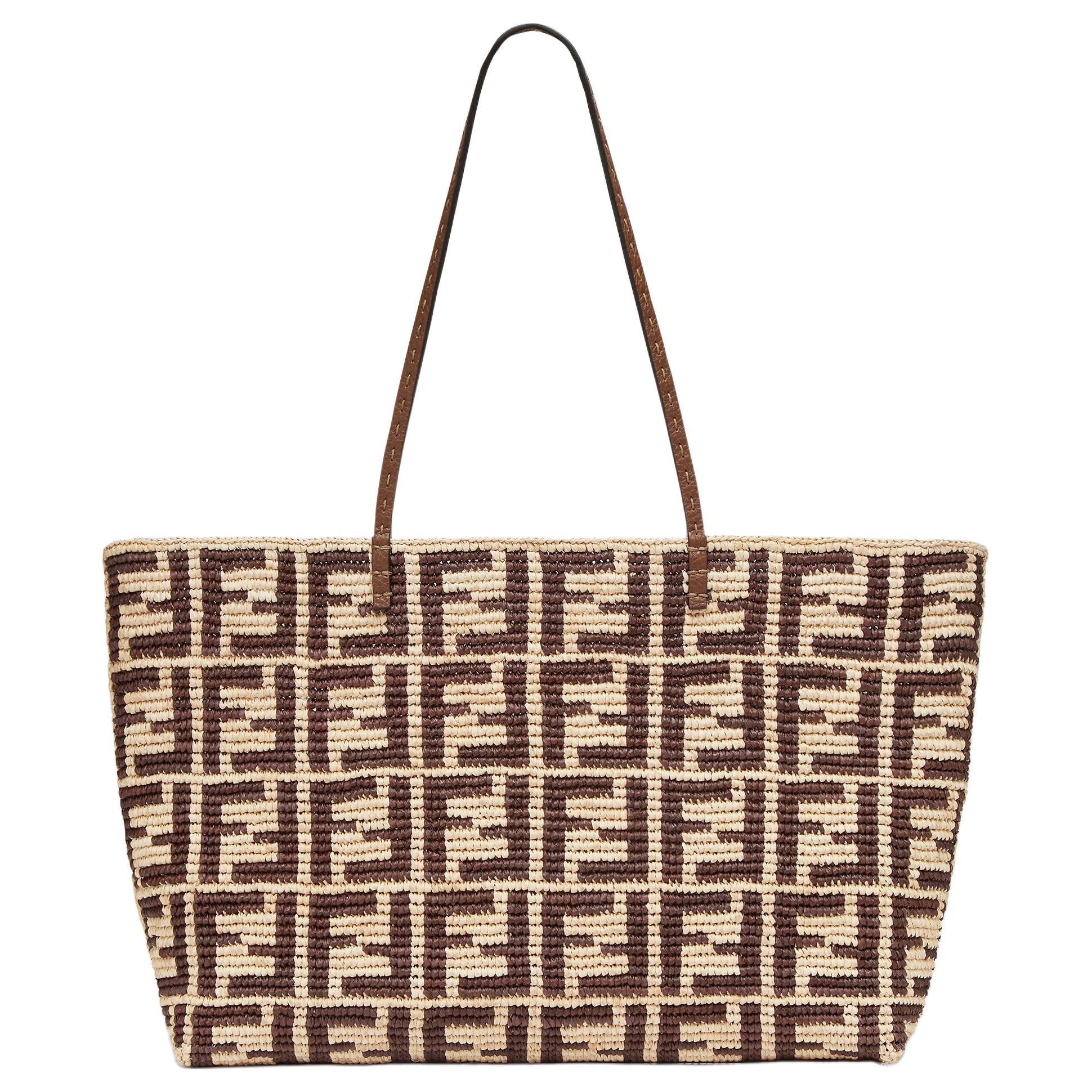 Женская сумка Fendi (коричневый) — фото 3