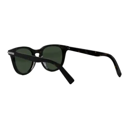 DIOR Irregular Shape Sunglasses Men's Black
