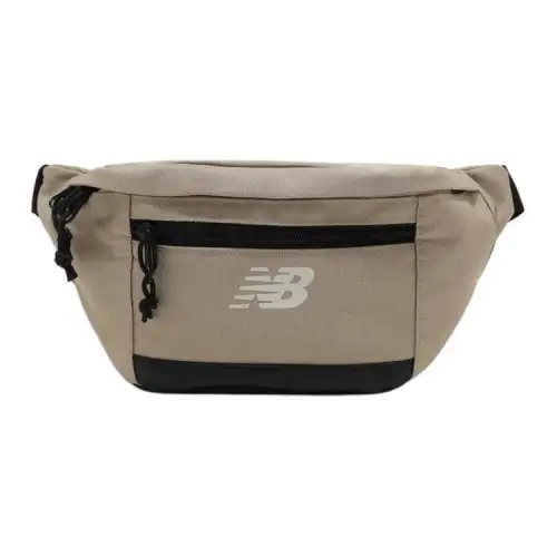 New Balance Polyester Shoulder Bag, Crossbody Bag, Fanny Pack Extra Large Unisex Brown