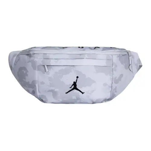 Jordan Polyester Crossbody Bag, Sling Bag, Fanny Pack Regular Unisex Blue Gray