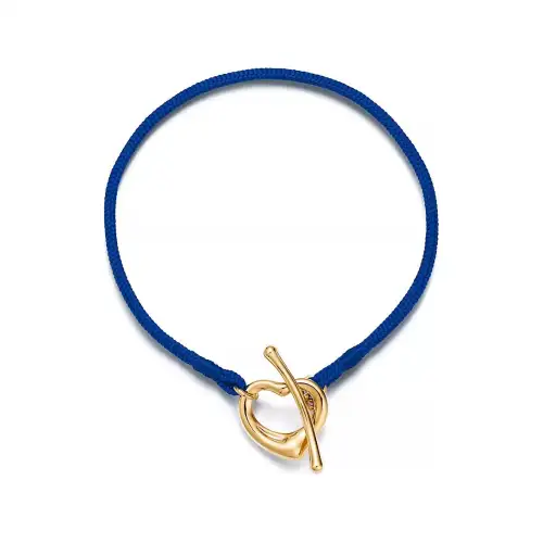 TIFFANY & CO. 18K Gold Bracelets Women's Blue