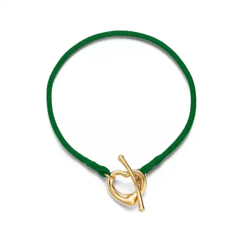 TIFFANY & CO. 18K Gold Bracelets Women's Green