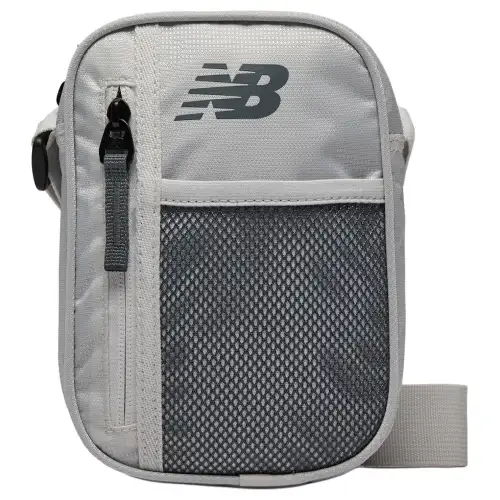 New Balance Polyester Shoulder Bag, Crossbody Bag Regular Men's Taupe