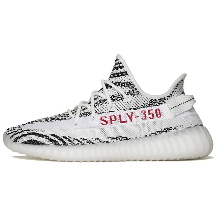 Adidas originals Yeezy Boost 350 V2 белый Zebra \ "Zebra \" нескользящие Низкая банда жизнь для отдыха обувь мужские и женские фасон унисекс 2020 версия