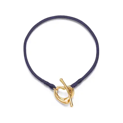 TIFFANY & CO. 18K Gold Bracelets Women's Purple