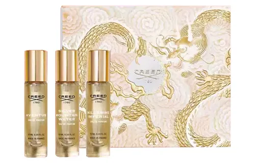 Perfume sample, set, 3 piece set, 10 ml, 10 ml, 10 ml
