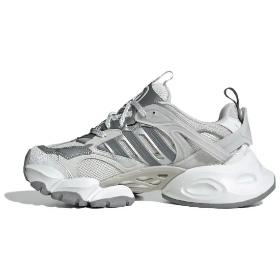 Adidas XLG RUNNER DELUXE Running Shoes Unisex Low-top Gray/White/Light Gray