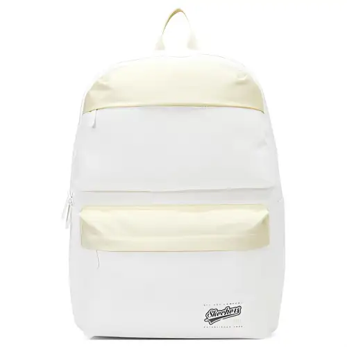 Skechers Fabric Backpack Regular Unisex Sand Yellow & Bread Color