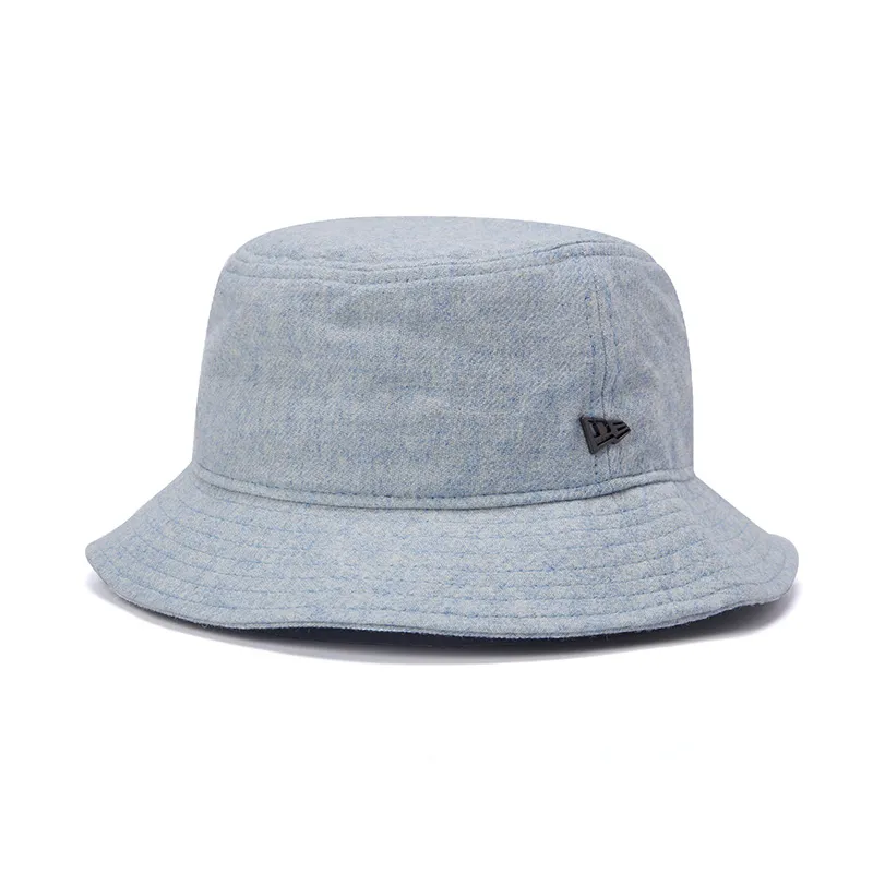 New Era Polyester Viscose Bucket Hats Unisex Light Blue