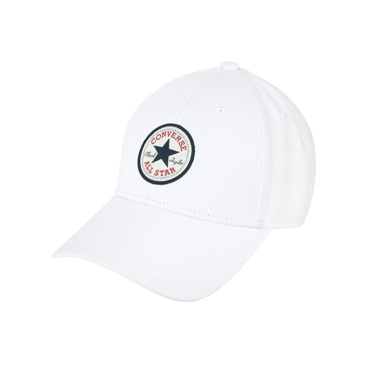 Converse Cotton Baseball Caps Unisex White