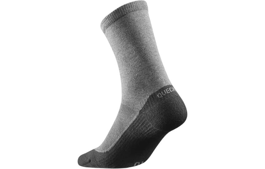DECATHLON Knee High Socks Unisex 2 Pack Gray