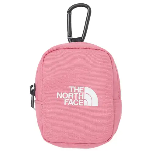 THE NORTH FACE Polyester Key Pouch Mini Unisex Candy Pink