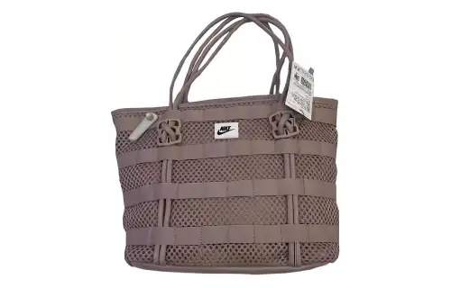 Nike Polyester Handbag, Shoulder Bag Regular Women's Coffee