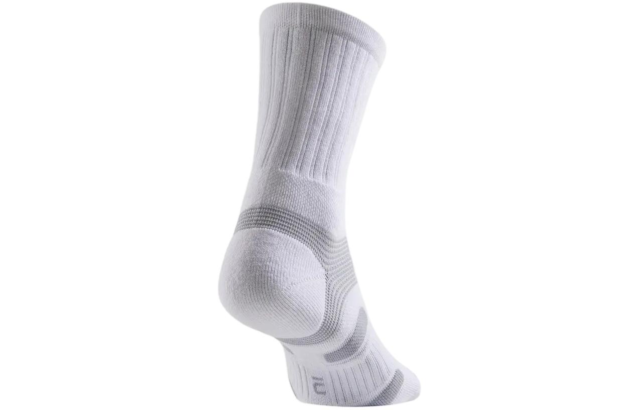 DECATHLON Knee High Socks Unisex 3 Pack White