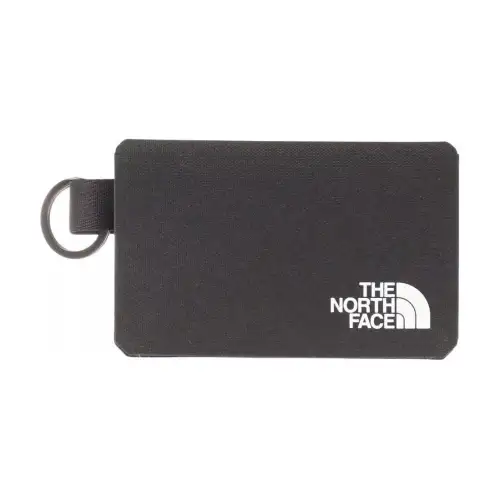THE NORTH FACE Polyester T PU Laminated Card Holder Card Holder Regular Unisex Black