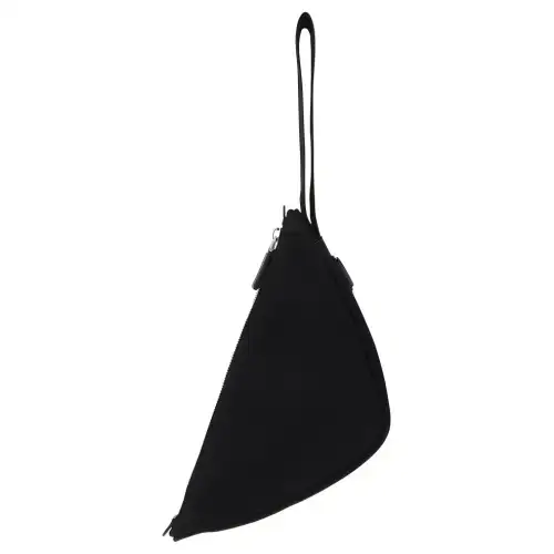 PRADA 100% Cotton Clutch Regular Unisex Black