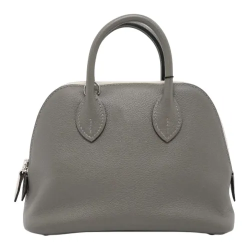 HERMES Bolide Evercolor Calfskin Bowling Bag, Shoulder Bag, Crossbody Bag, Handbag Mini Women's