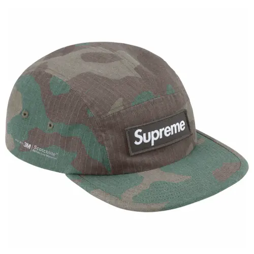 Supreme Reflective Ripstop Camp Cap SS24