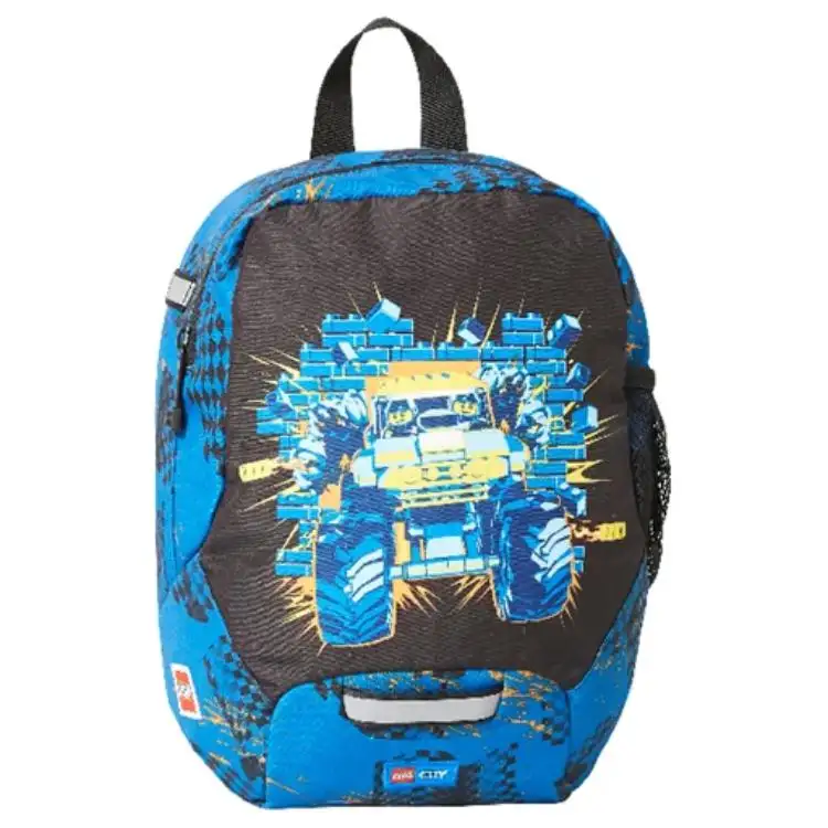 LEGO Polyester Handheld Backpack, Kids' Bag Regular Kids' Blue Black