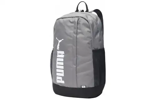 PUMA Fabric Backpack, Backpack Regular Unisex Gray