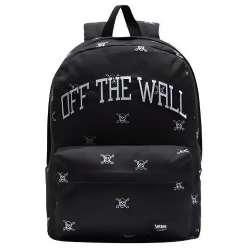 Vans Polyester Backpack Regular Unisex Black