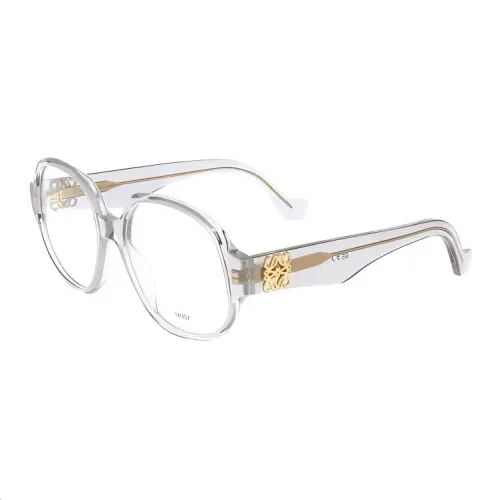 LOEWE Acetate Irregular Shape Eyeglass Frames Women's Gray