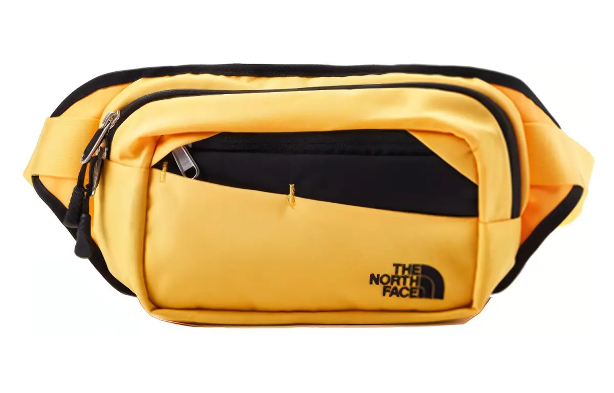 THE NORTH FACE 2.8L Crossbody Bag Fanny Pack Outdoor Bag PVC Polyvinyl Chloride Yellow Unisex