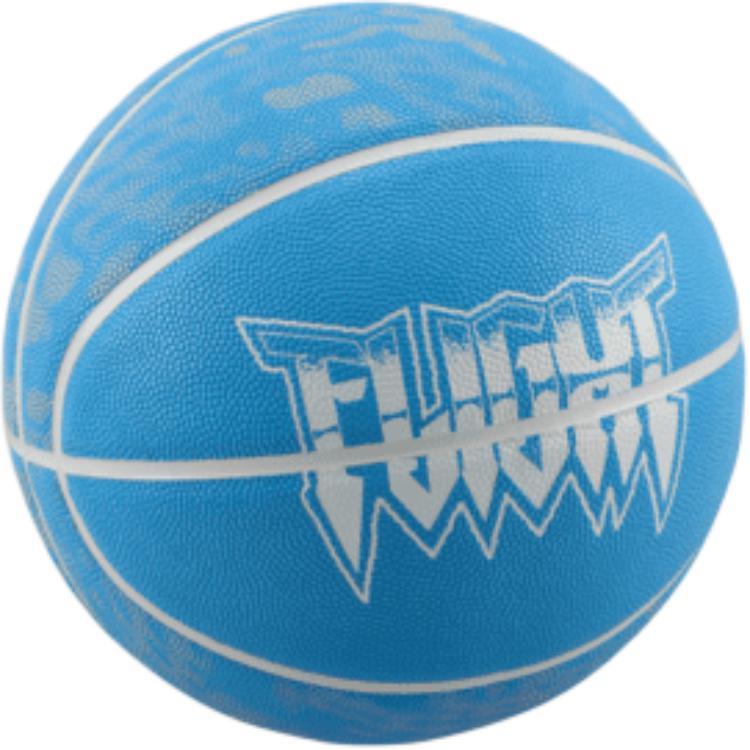 Jordan Rubber Basketball Blue Size 7 Ball Training Competition Unisex