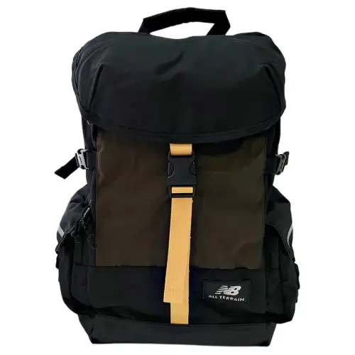 New Balance Polyester Backpack Regular Men's Black