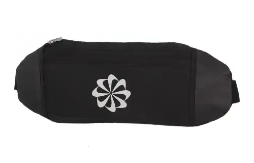 Nike Running Polyamide Casual Bag, Sling Bag, Crossbody Bag, Fanny Pack Regular Unisex Black