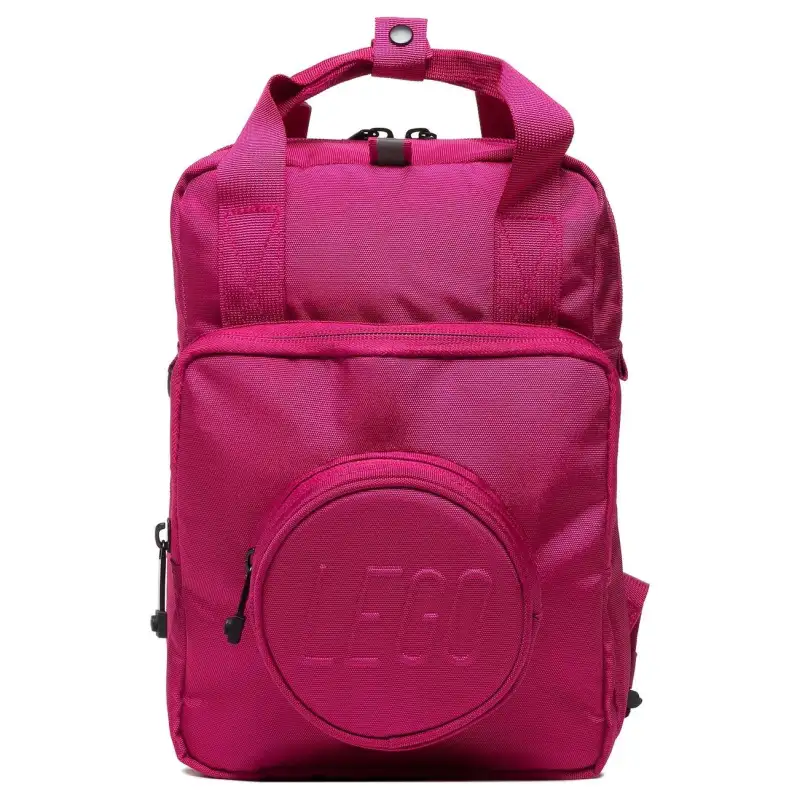 LEGO Polyester Backpack Regular Women's Bright Red Purple