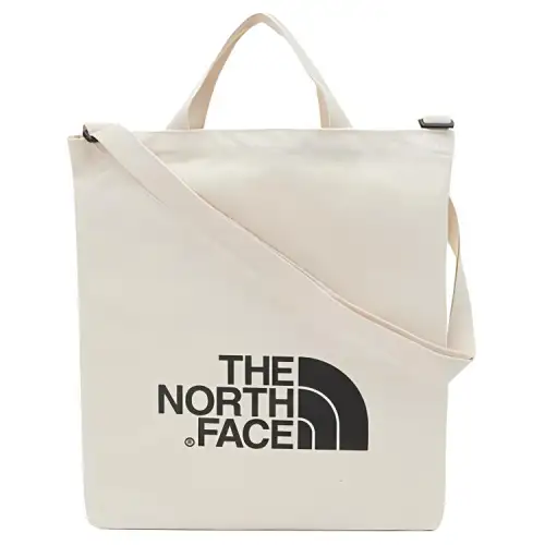 THE NORTH FACE 6L Tote Bag, Shopping Bag, Shoulder Bag, Handbag, Outdoor Bag Polyester Ecru Unisex