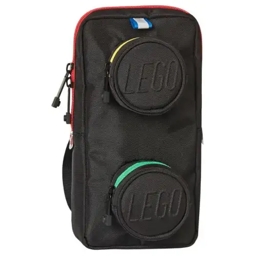 LEGO Fabric Shoulder Bag, Crossbody Bag Men's Black